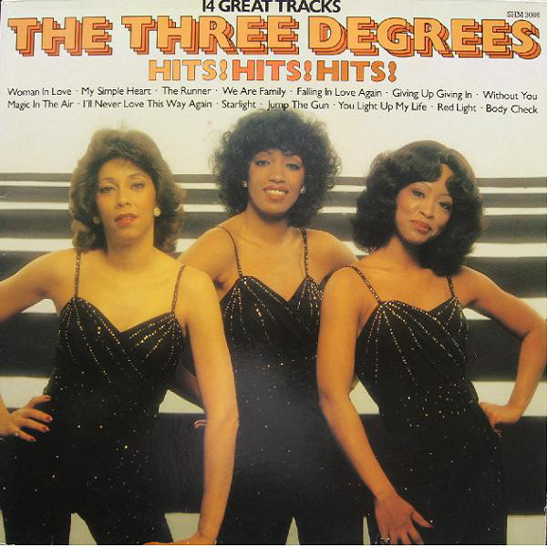 Cover The Three Degrees - Hits! Hits! Hits! (LP, Comp) Schallplatten Ankauf