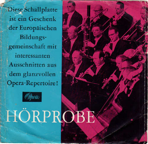 Cover Various - Opera Hörprobe (7, Comp) Schallplatten Ankauf