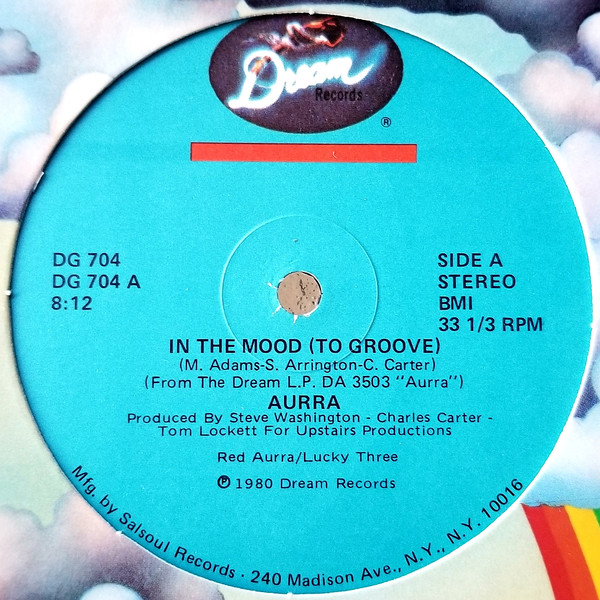 Cover Aurra - In The Mood (To Groove) / When I Come Home (12) Schallplatten Ankauf