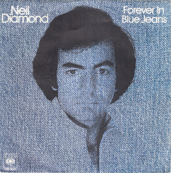 Cover Neil Diamond - Forever In Blue Jeans (7, Single) Schallplatten Ankauf
