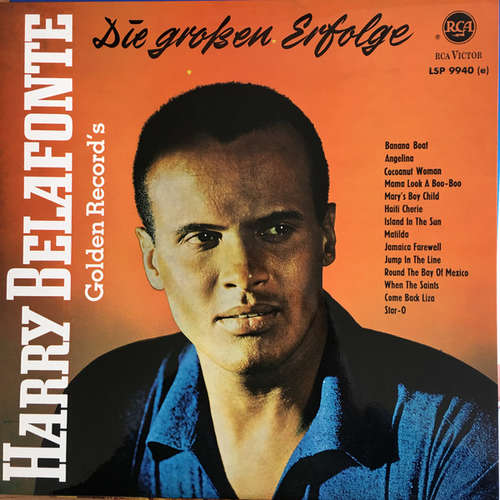 Cover Harry Belafonte - Die Großen Erfolge - Golden Records (LP, Comp) Schallplatten Ankauf