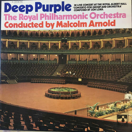Cover Deep Purple, The Royal Philharmonic Orchestra Conducted By Malcolm Arnold - Concerto For Group And Orchestra (LP, Album, RP) Schallplatten Ankauf