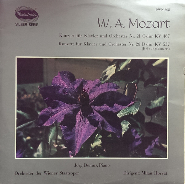 Cover Wolfgang Amadeus Mozart - Konzert Für Klavier Und Orchester Nr.21 C-Dur Kv 467 - Konzert Für Klavier Und Orchester Nr.26 D-Dur Kv 537 (LP, Album) Schallplatten Ankauf