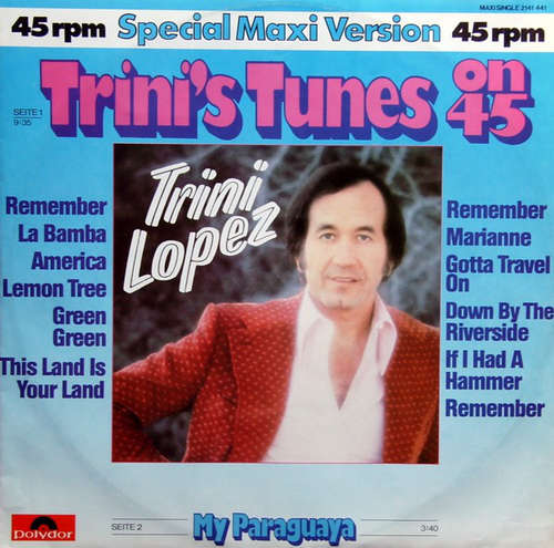 Bild Trini Lopez - Trini's Tunes (12, Maxi) Schallplatten Ankauf