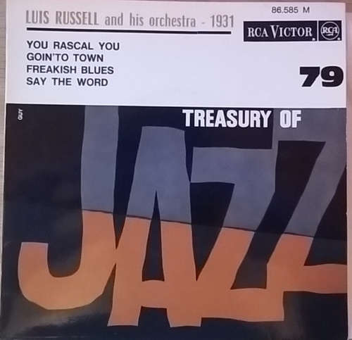 Cover Luis Russell And His Orchestra - Treasury Of Jazz No. 79 (7, EP) Schallplatten Ankauf
