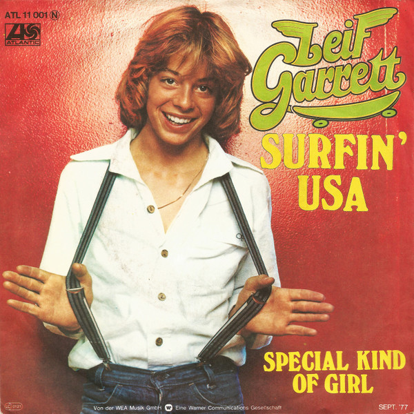 Cover Leif Garrett - Surfin' USA (7, Single) Schallplatten Ankauf