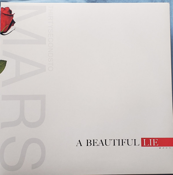 Cover Thirty Seconds To Mars* - A Beautiful Lie (LP, Album, Ltd, RE, Red) Schallplatten Ankauf