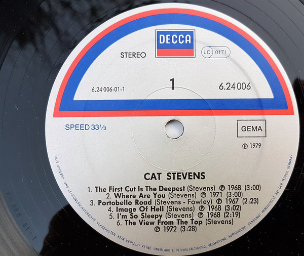 Cover Cat Stevens - Cat Stevens (LP, Comp, RP) Schallplatten Ankauf