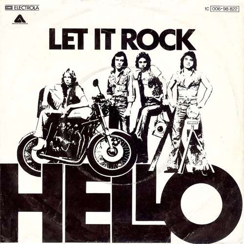 Bild Hello - Let It Rock (7, Single) Schallplatten Ankauf
