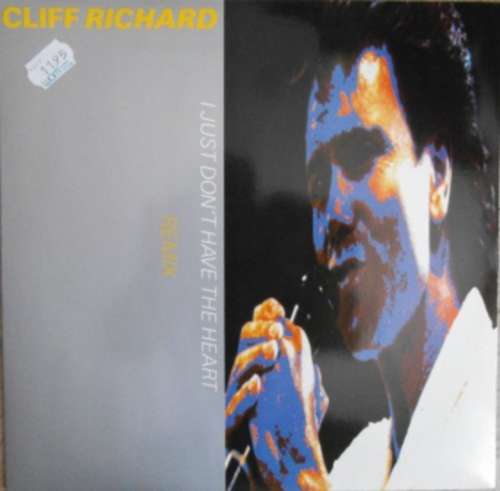 Cover Cliff Richard - I Just Don't Have The Heart (Remix) (12) Schallplatten Ankauf