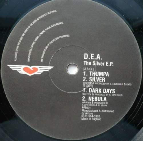Cover D.E.A.* - The Silver E.P. (12, EP) Schallplatten Ankauf