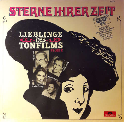 Cover Various - Sterne Ihrer Zeit - Lieblinge Des Tonfilms Folge 2 (LP, Comp) Schallplatten Ankauf
