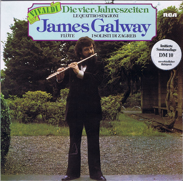 Cover Vivaldi*, James Galway, I Solisti Di Zagreb* - Die Vier Jahreszeiten / Le Quatro Stagioni (LP) Schallplatten Ankauf