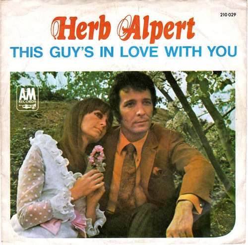 Cover Herb Alpert - This Guy's In Love With You (7, Single, Mono) Schallplatten Ankauf