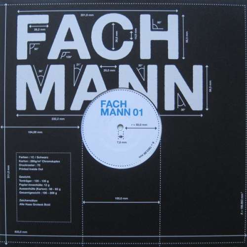 Cover Fachmann - Fachmann 01 (12) Schallplatten Ankauf