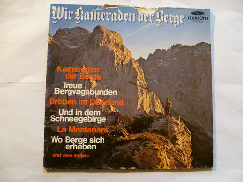 Cover Various - Wir Kameraden Der Berge (LP) Schallplatten Ankauf