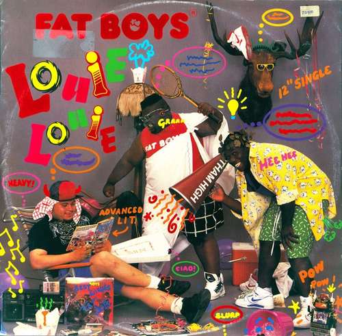 Cover Fat Boys - Louie Louie (12, Single) Schallplatten Ankauf