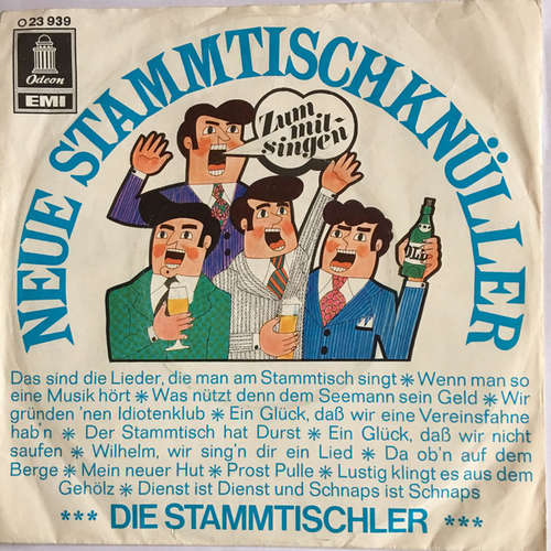 Cover Die Stammtischler - Neue Stammtischknüller Zum Mitsingen (7, Single) Schallplatten Ankauf