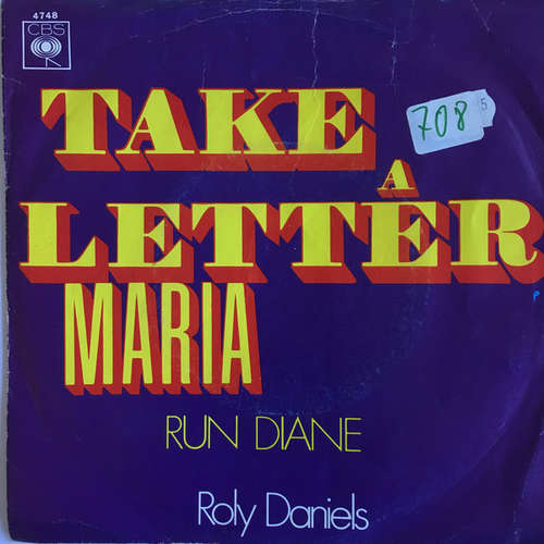 Bild Roly Daniels - Take A Letter Maria (7) Schallplatten Ankauf