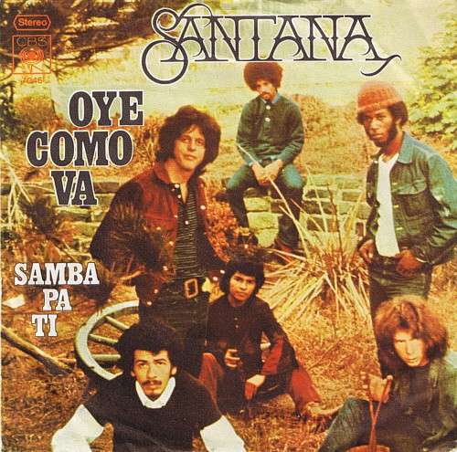 Cover Santana - Oye Como Va / Samba Pa Ti (7, Single) Schallplatten Ankauf