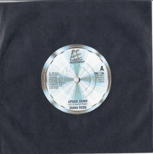 Cover Diana Ross - Upside Down (7, Single, Sol) Schallplatten Ankauf