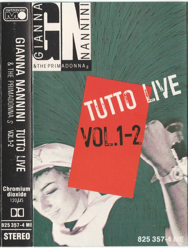 Cover Gianna Nannini & The Primadonnas - Tutto Live (Cass, Album) Schallplatten Ankauf