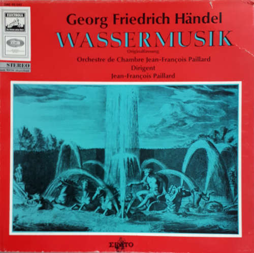 Cover Georg Friedrich Händel, Orchestre De Chambre Jean-François Paillard - Wassermusik (LP, Album) Schallplatten Ankauf