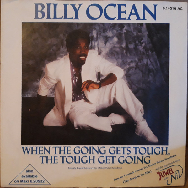 Cover Billy Ocean - When The Going Gets Tough, The Tough Get Going (7) Schallplatten Ankauf