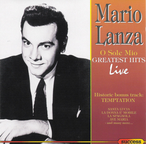 Cover Mario Lanza - O Sole Mio (Greatest Hits Live) (CD, Comp) Schallplatten Ankauf