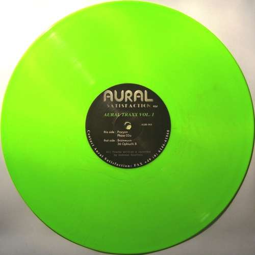 Cover Aural Traxx - Aural Traxx Vol. 1 (12, Gre) Schallplatten Ankauf