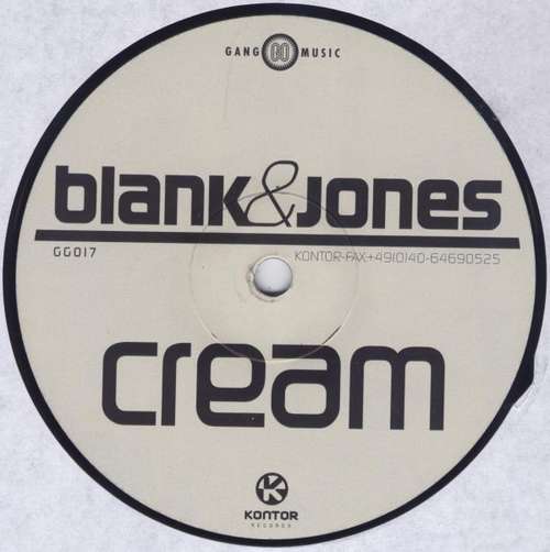 Cover Blank&Jones* - Cream (12, S/Sided) Schallplatten Ankauf