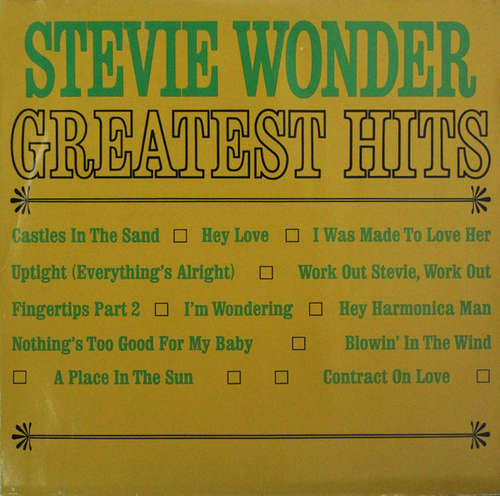 Cover Stevie Wonder - Greatest Hits (LP, Comp) Schallplatten Ankauf