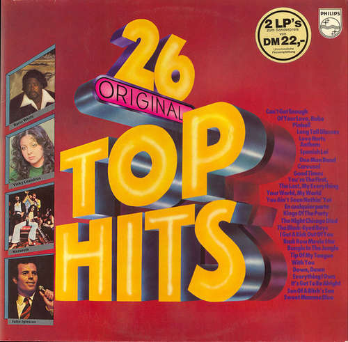 Cover Various - 26 Original Top Hits (2xLP, Comp) Schallplatten Ankauf