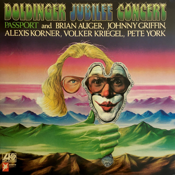 Cover Passport (2) And Brian Auger, Johnny Griffin, Alexis Korner, Volker Kriegel, Pete York - Doldinger Jubilee Concert (LP, Album, Gat) Schallplatten Ankauf