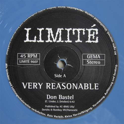 Cover Very Reasonable - Don Bastel (12) Schallplatten Ankauf