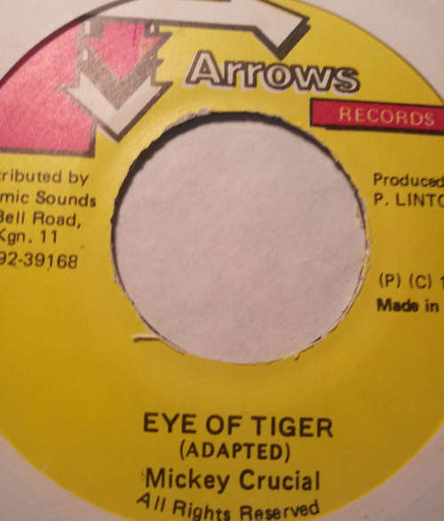 Cover Mikey Crusal* - Eye Of Tiger (7) Schallplatten Ankauf