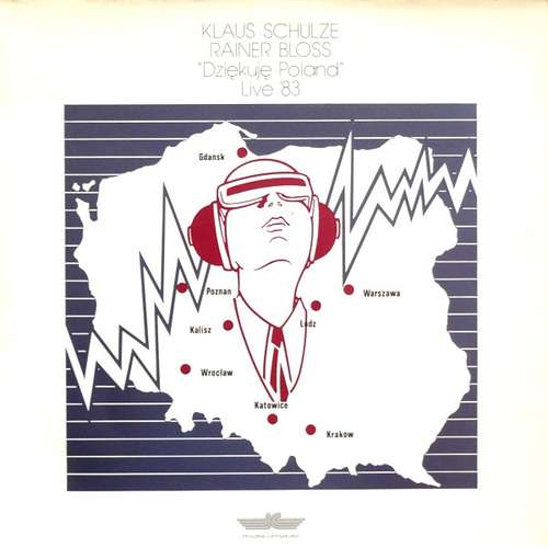 Cover Klaus Schulze, Rainer Bloss - Dziękuję Poland (Live '83) (2xLP, Album) Schallplatten Ankauf