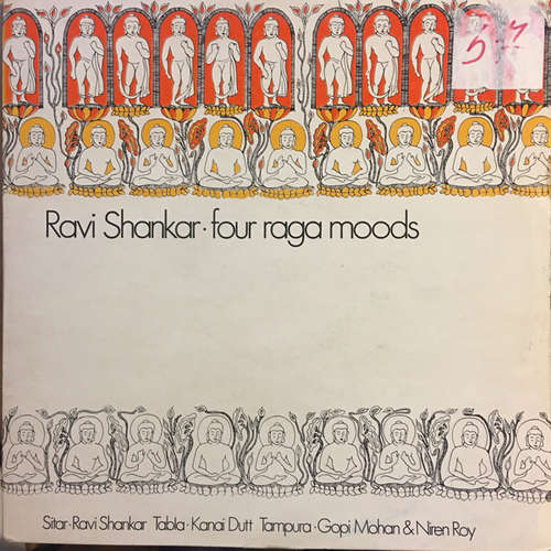Cover Ravi Shankar - Four Raga Moods (2xLP, Album, Comp) Schallplatten Ankauf