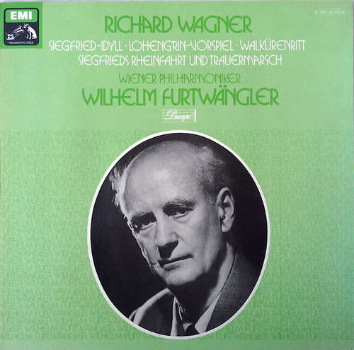 Cover Richard Wagner – Wiener Philharmoniker, Wilhelm Furtwängler - Siegfried-Idyll · Lohengrin-Vorspiel · Walkürenritt · Siegfrieds Rheinfahrt Und Trauermarsch (LP, Mono) Schallplatten Ankauf