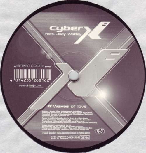 Cover Cyber X Feat. Jody Watley - Waves Of Love (2x12) Schallplatten Ankauf