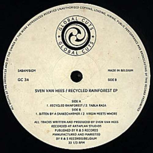 Cover Sven Van Hees - Recycled Rainforest EP (12, EP) Schallplatten Ankauf