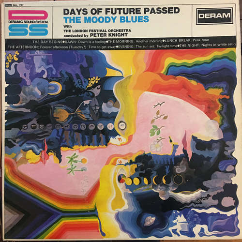 Cover The Moody Blues With The London Festival Orchestra Conducted By Peter Knight (5) - Days Of Future Passed (LP, Album) Schallplatten Ankauf