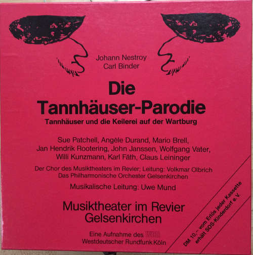 Cover Musiktheater im Revier Gelsenkirchen - Die Tannhäuser-Parodie (2xLP) Schallplatten Ankauf