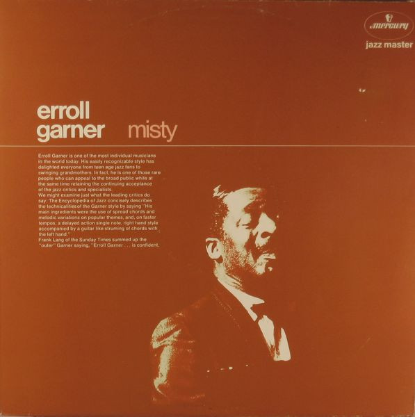 Cover Erroll Garner - Misty (LP, Album, Mono, RE) Schallplatten Ankauf