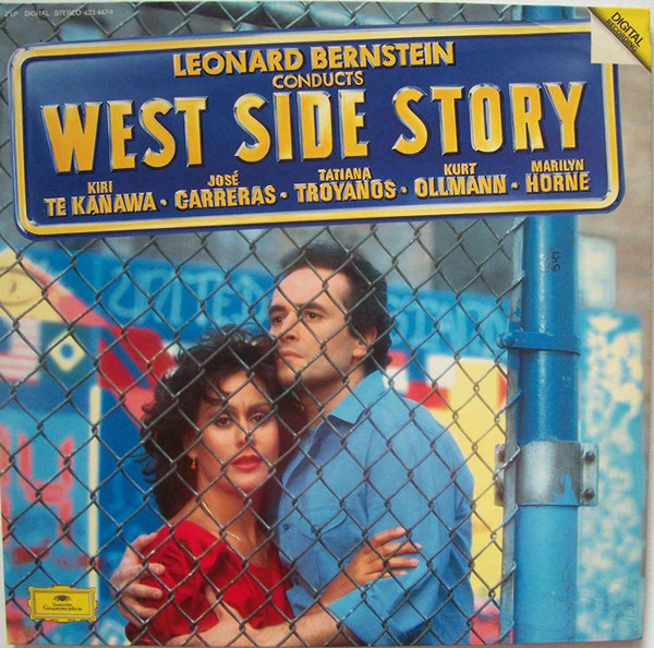 Cover Leonard Bernstein - Kiri Te Kanawa · José Carreras · Tatiana Troyanos · Kurt Ollmann · Marilyn Horne - West Side Story (2xLP, Album, S/Edition) Schallplatten Ankauf