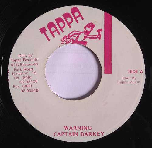 Cover Captain Barkey - Warning (7) Schallplatten Ankauf