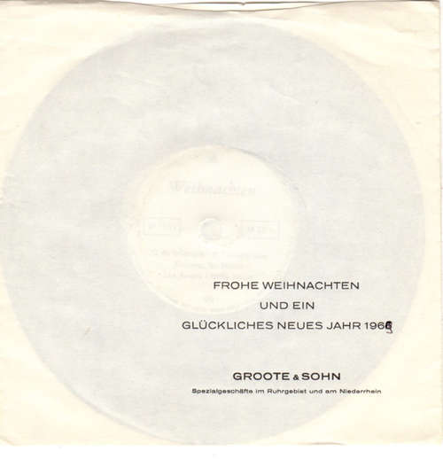 Bild Unknown Artist - Frohe Weihnachten Und Ein Glückliches Neues Jahr 1966 (Flexi, 7) Schallplatten Ankauf