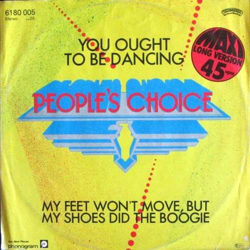Cover You Ought To Be Dancin' / My Feet Won't Move, But My Shoes Did The Boogie Schallplatten Ankauf