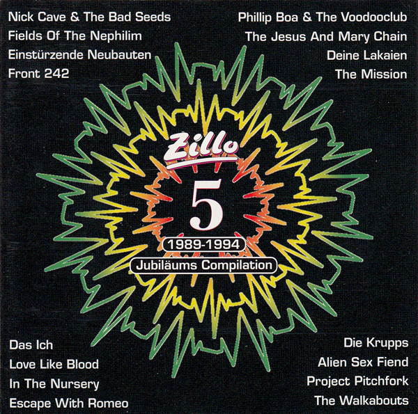 Cover Various - Zillo Jubiläums Compilation 1989-1994 (CD, Comp) Schallplatten Ankauf