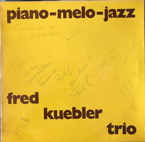 Cover Fred Kuebler Trio - Piano-Melo-Jazz (LP, Pri) Schallplatten Ankauf